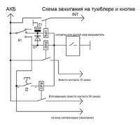 Тумблер и кнопка вместо замка зажигания / Тюнинг ВАЗ / Тюнинг ВАЗ ...