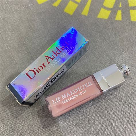 Dior 001 Pink Addict Lip Maximizer Collagen Activ Lip gloss, Beauty ...