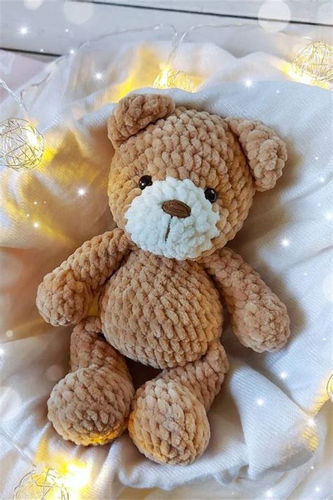 Teddy bear free crochet patterns – Artofit