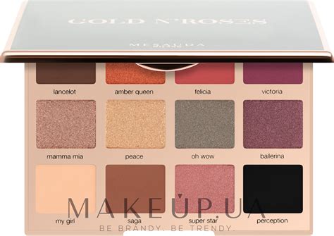 Отзывы о Палетка теней для глаз - Mesauda Milano Gold n'Roses | Makeup.ua
