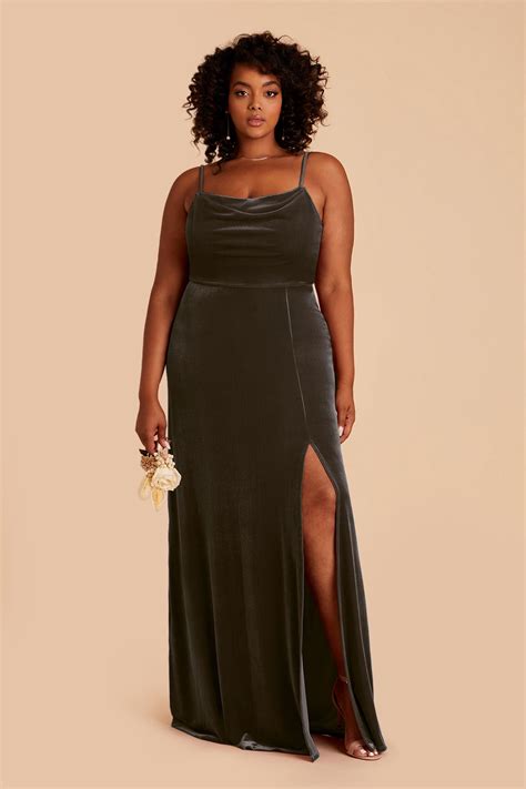 Olive Green Bridesmaid Dresses | Olive Dresses | Birdy Grey
