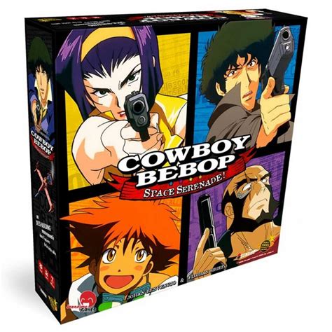 cowboy bebop space serenade deck building game shiny games