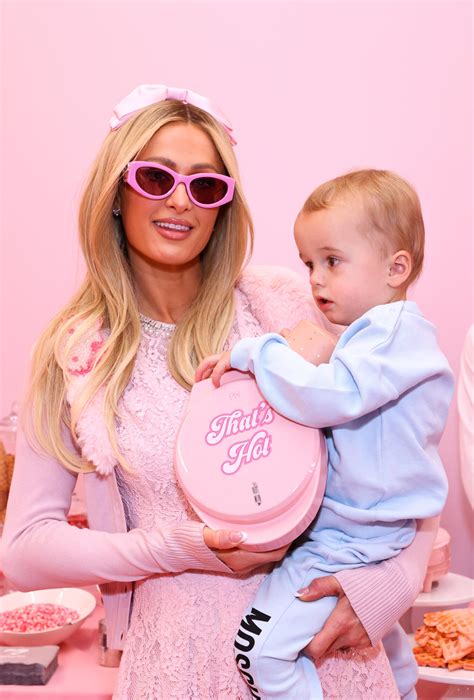is there something wrong with paris hilton's son