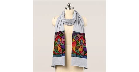 Unitarian Universalist Flaming Chalice Love Stole Scarf | Zazzle.com