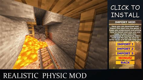 Realistic Physics Mod For MCPE APK for Android Download