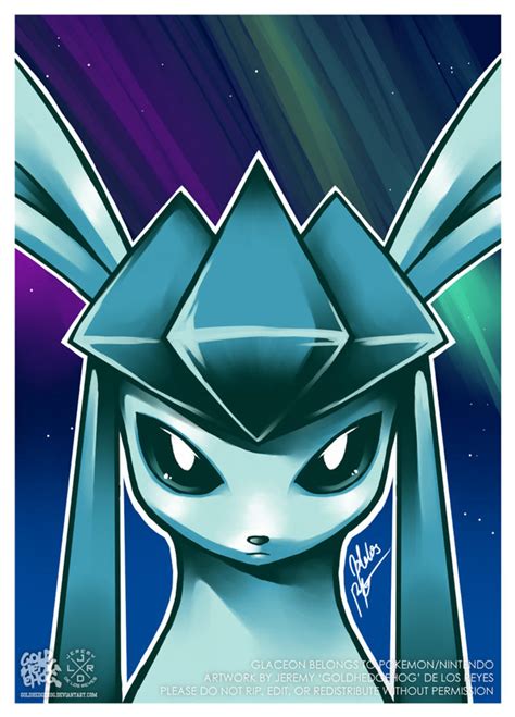 Glaceon by goldhedgehog on DeviantArt