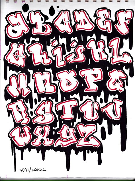 Graffiti Font | Robotic Drinking Buddy