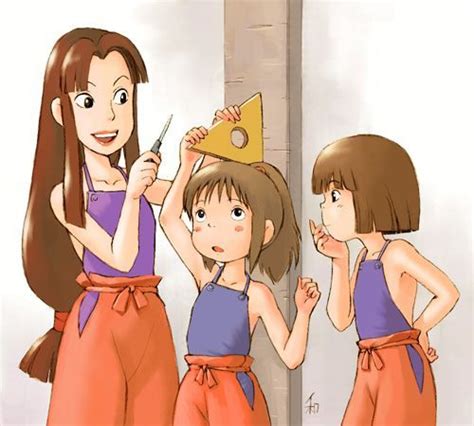 #Spirited Away Lin and Chihiro