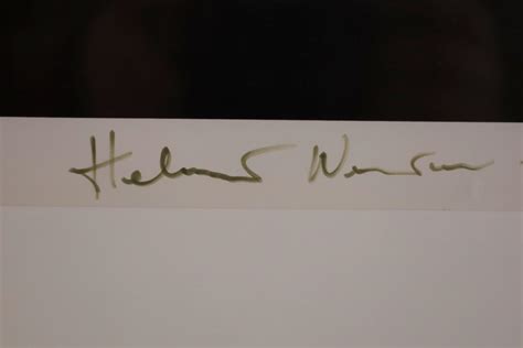 Sold Price: Helmut Newton Nude Photograph of 'Fiona Lewis' - January 6