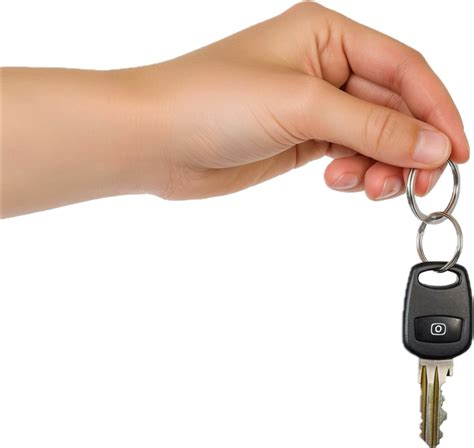 Hand Holding Car Keys. 46004916 PNG