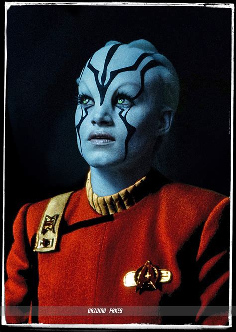 Star Trek Jaylah Sofia Boutella Wrath of Khan by gazomg on DeviantArt