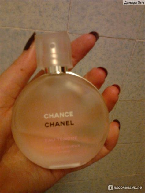 Парфюмированная вуаль для волос Chanel Chance Eau Tendre Hair Mist ...