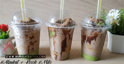 resep es alpukat kocok milo oleh nurul hidayah cookpad