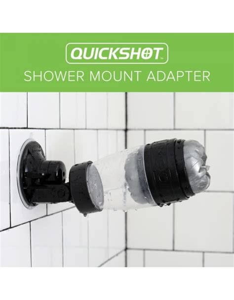 Quickshot Shower Mount Adapter - GET BOOKED