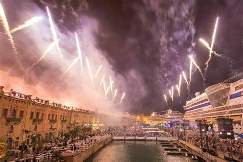 Five Ships in Valletta, Malta - Cruise Industry News | Cruise News