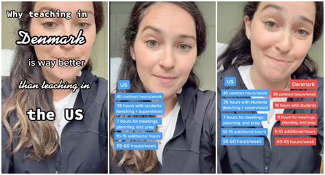 Teacher Goes Viral on TikTok for Sharing Differences Betwen Working in