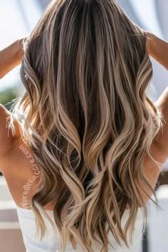 Hair balayage colors