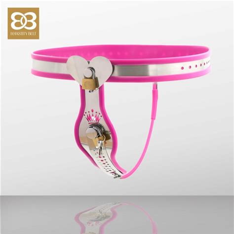 Female Chastity Belt Anal Plug Dildo Lz2 - Chastity Cage