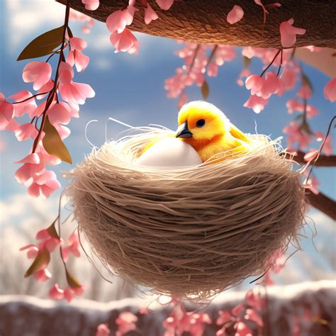 A super comfy bird is nest made out of tissues by noha medhat - Playground