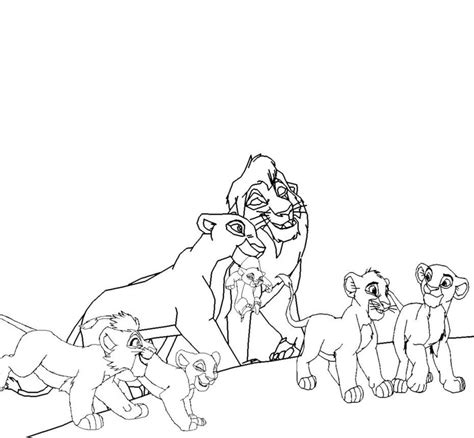 Kiara And Kovu Coloring Pages - Coloring Home