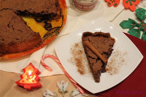 Christmas Chocolate Pecan Pie/ Рождественский шоколадный пирог с ...