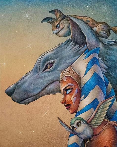 Ahsoka Tano Fine Art Print - Etsy