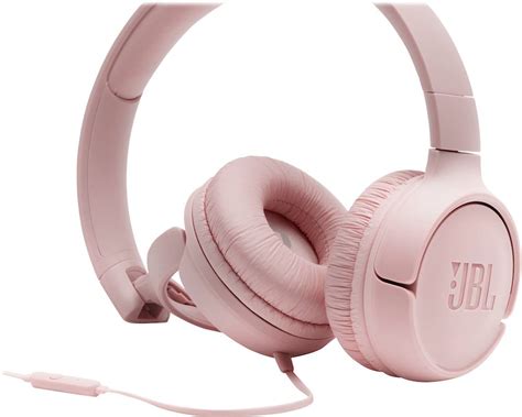 Best Buy: JBL TUNE 500 Wired On-Ear Headphones Pink JBLT500PIKAM