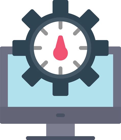 performance flat icon  vector art  vecteezy