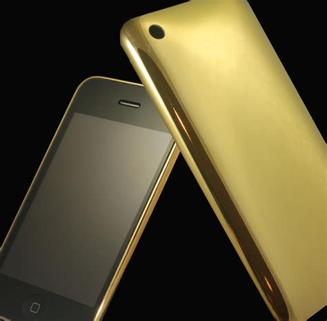 New 24ct Gold Apple iPhone 3G from Goldstriker