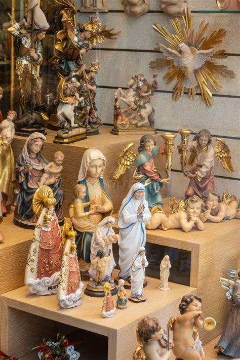 Religious Souvenir Shop on Stephansplatz in Vienna Editorial Stock ...
