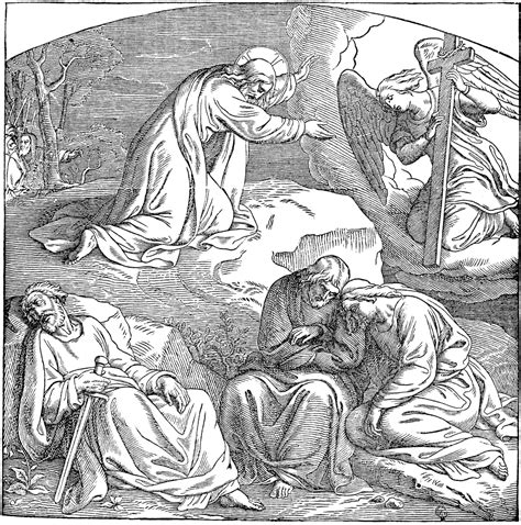 Christ in the Garden of Gethsemane | ClipArt ETC