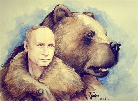 Сатирические карикатуры на Путина с зарубежных сайтов