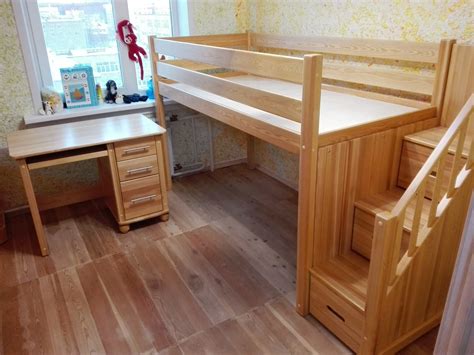 Кровать чердак своими руками из дерева (79 фото) - фото - картинки и ...