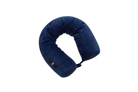 Подушка для путешествий RoadLike с эффектом памяти, синяя Twist Pillow ...