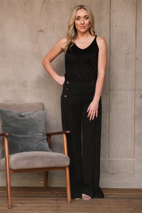 AUTHENTIC Pleated Trousers ~ New Black - non-european® 2025