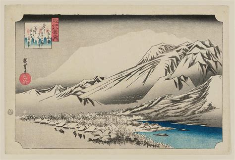Восемь видов Оми Утагава Хиросигэ: japaneseprints — LiveJournal