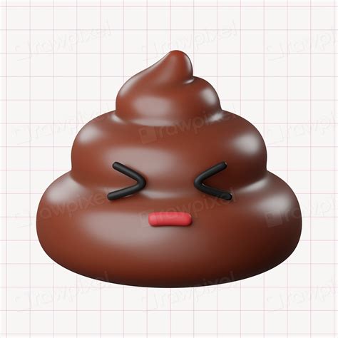 Cute poop, 3D rendering design | Free Photo - rawpixel