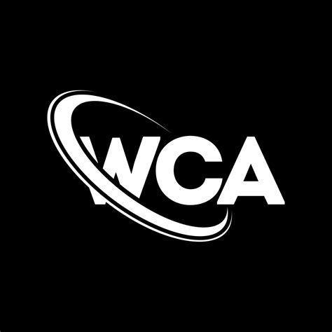 WCA logo. WCA letter. WCA letter logo design. Initials WCA logo linked
