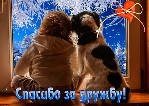 Умопомрачительная открытка Спасибо за дружбу- Скачать бесплатно на ...