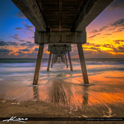 Vero Beach Pier by Jaycee Park | HDR Photography by Captain Kimo