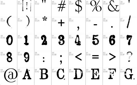 Rubber Stamp Windows font - free for Personal