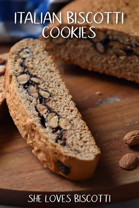 Almond Biscotti Cookies Recipe with Honey - She Loves Biscotti