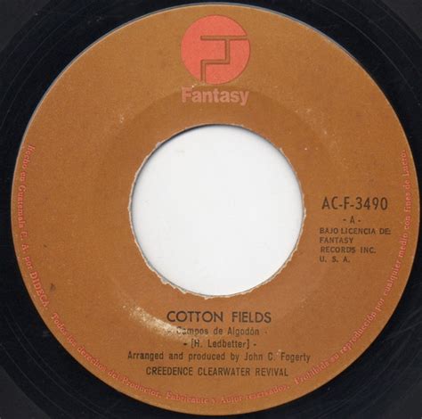 Creedence Clearwater Revival – Cotton Fields = Campos De Algodón (Vinyl ...