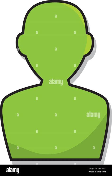 green avatar male user stock vector image art alamy