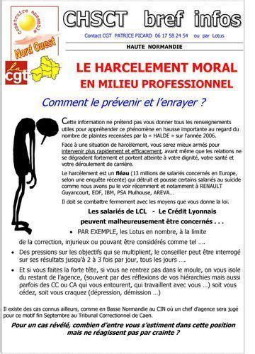Harcélement moral