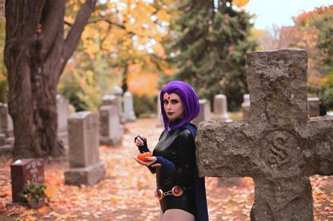 Any Goth cosplayers here? I cosplayed Raven from Teen Titans! : r/GothGirls