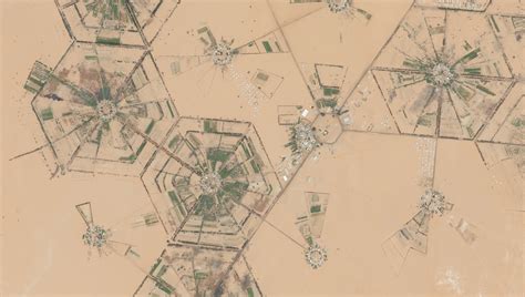 Intricate Patterns of the Oasis of Kufra - Earth from Space