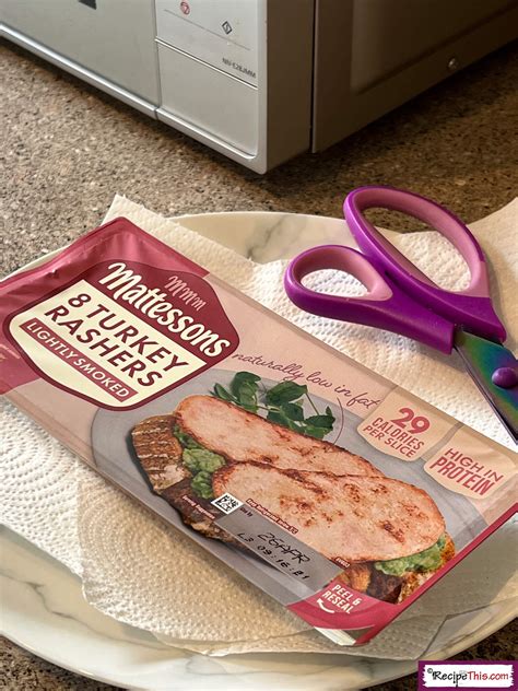 Microwave Turkey Bacon | Recipe This