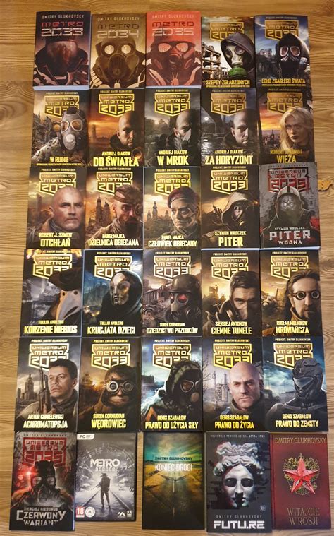 My Metro Collection + 3 other books from Dmitry : r/metro