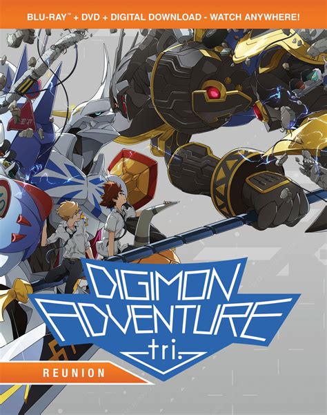 Digimon Adventure tri Reunion U.S. DVD/Blu-Ray cover art : r/digimon